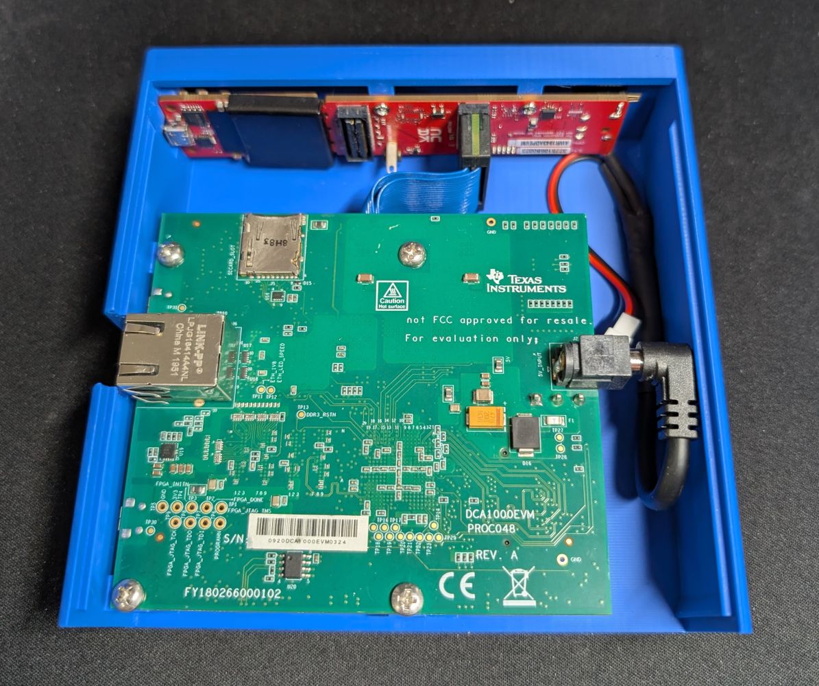Development kit, inside view