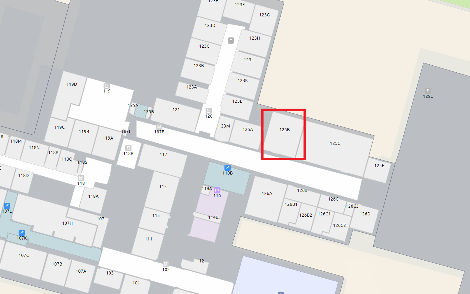 Classroom map
